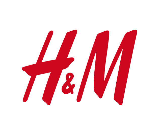 logo marki odzieżowej h&m