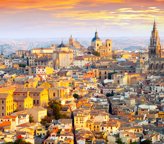 Miasto Toledo w Hiszpanii